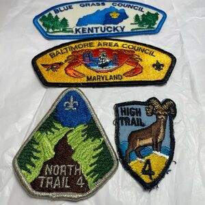 Scout Patches or Boys Scouts vintage patches